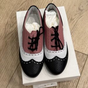 Gucci Kids Shoes in Pink, White, and Black